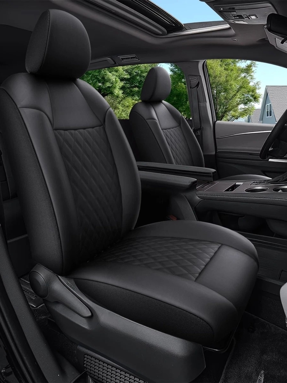 Custom Sienna Seat Covers for Select Toyota Sienna LE, XLE 8 Passenger 2021-2025